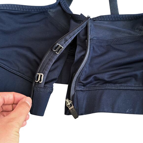 Handful High Impact The Closer Sports Workout Bra in Night Swim Navy - Small - Picture 4 of 6